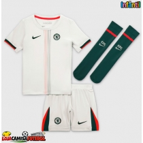 Camisa de Futebol Chelsea Wesley Fofana #29 Equipamento Secundário Infantil 2025-26 Manga Curta (+ Calças curtas)